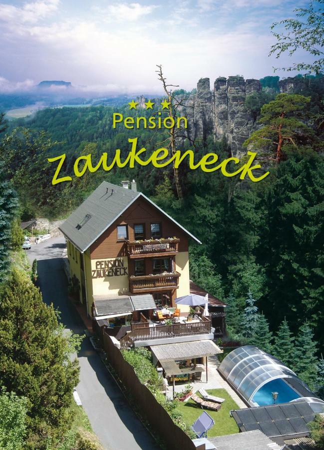 Pension Zaukeneck Bad Schandau Eksteriør bilde